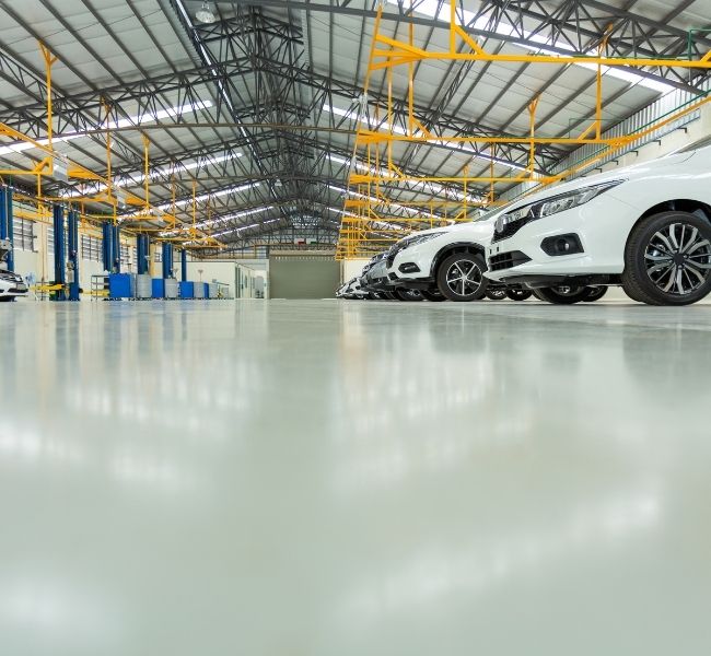 Ak Ece Epoksi Zemin Kaplama